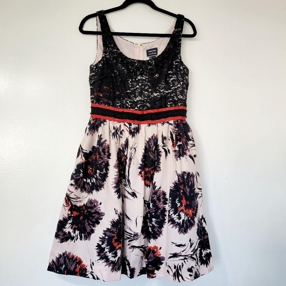 Peter Som Anthro x Made in Kind Brushstroke Blossom Dress Size 8 - Picture 2 of 14